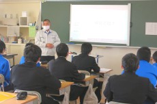 愛知県みよし市立三好中学校様の「働く人の話を聞く会」にて講演しました